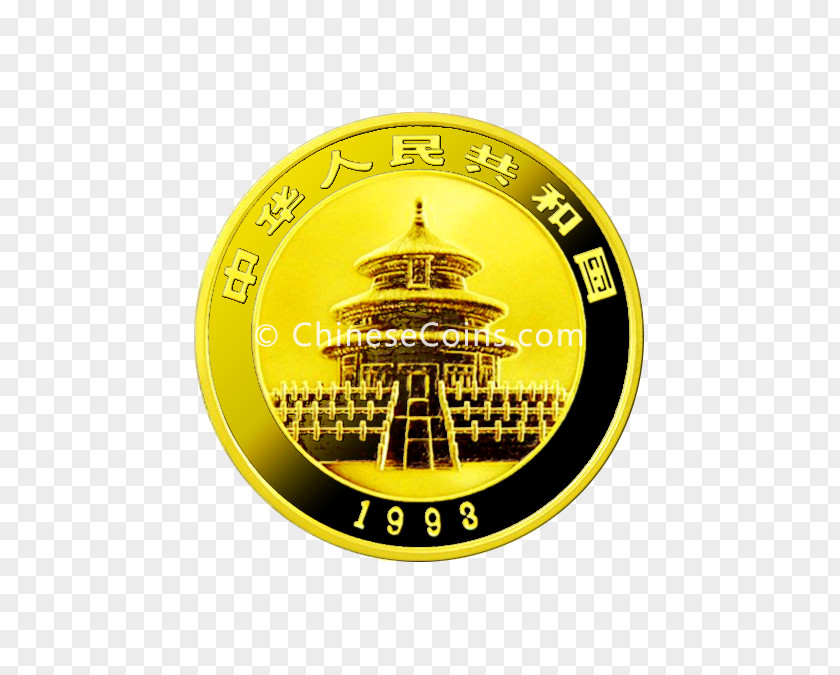 Gold Coin Emblem PNG