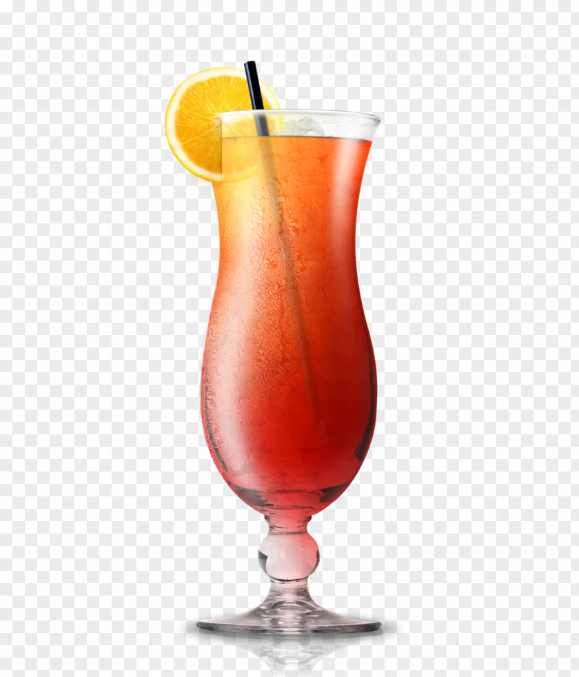 Hurricane Cocktail Light Rum Orange Juice PNG