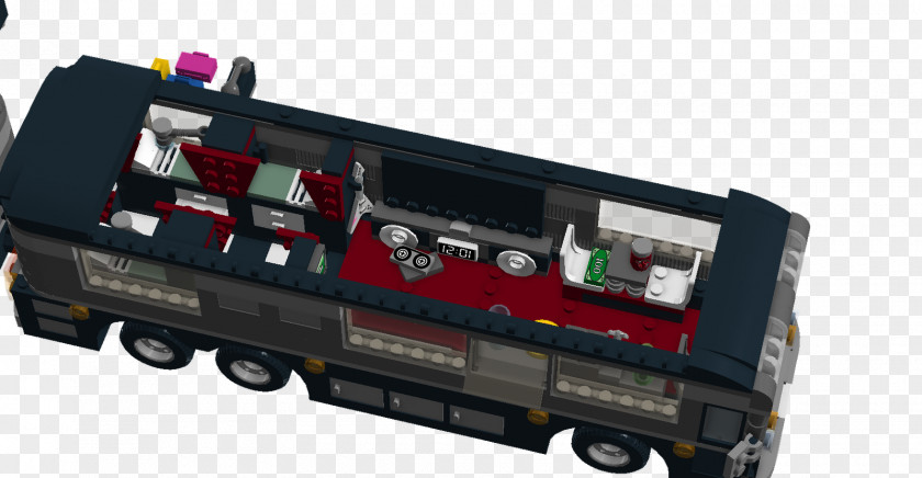 Lego Rock Band Car Transport Electronics Machine PNG