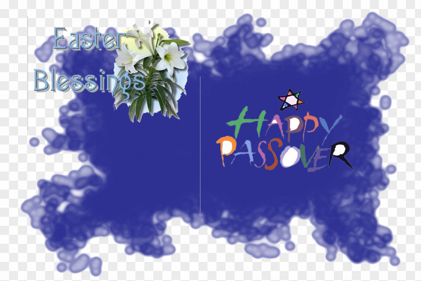 Passover Cobalt Blue Violet Purple Desktop Wallpaper PNG
