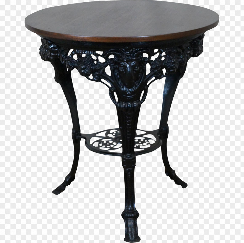 Pub Table Antique Garden Furniture Dining Room PNG