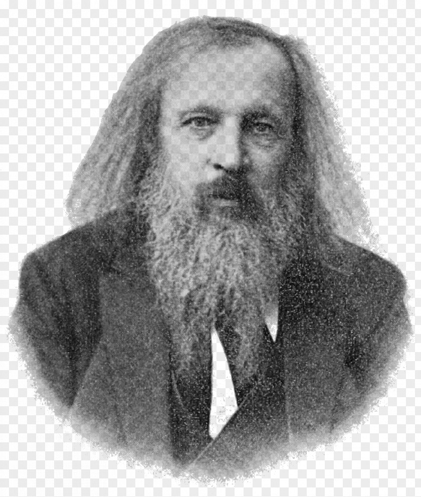 Scientist Dmitri Mendeleev Chemistry Periodic Table Mendeleev's Predicted Elements PNG