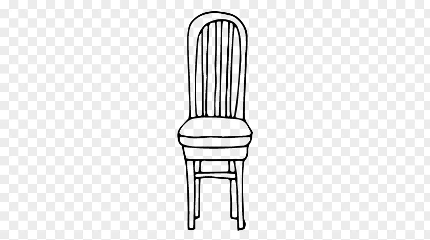 Wooden Chair Table Coloring Book Drawing PNG