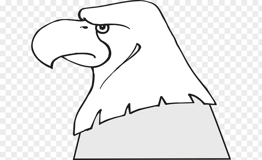 Abstract Wave Points Bald Eagle Bird Drawing PNG