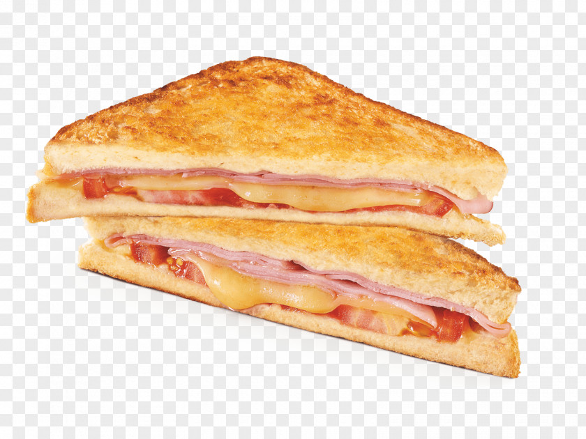 Chick Fil A Sandwich Chickfila Cheese And Tomato Ham Breakfast Toast PNG
