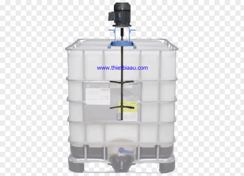 IBC Machine Blender Intermediate Bulk Container Agitator Liquid PNG