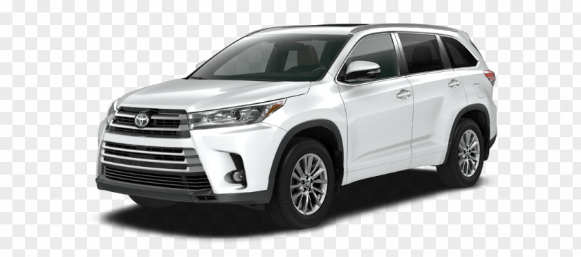Toyota 2018 Highlander XLE SUV Car Vehicle Latest PNG