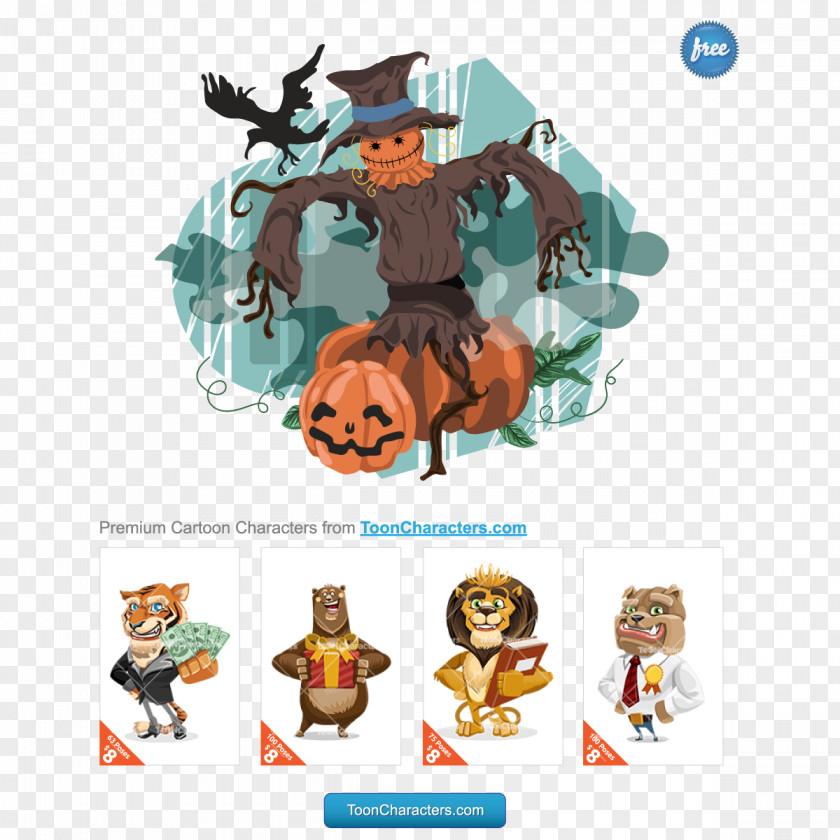 Vector Halloween Pumpkin Costume Jack-o-lantern PNG