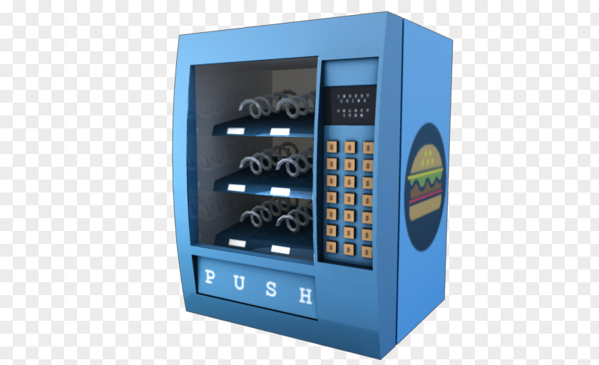 Vending Machine Low Poly 3D Modeling Computer Graphics Polygon Rendering PNG