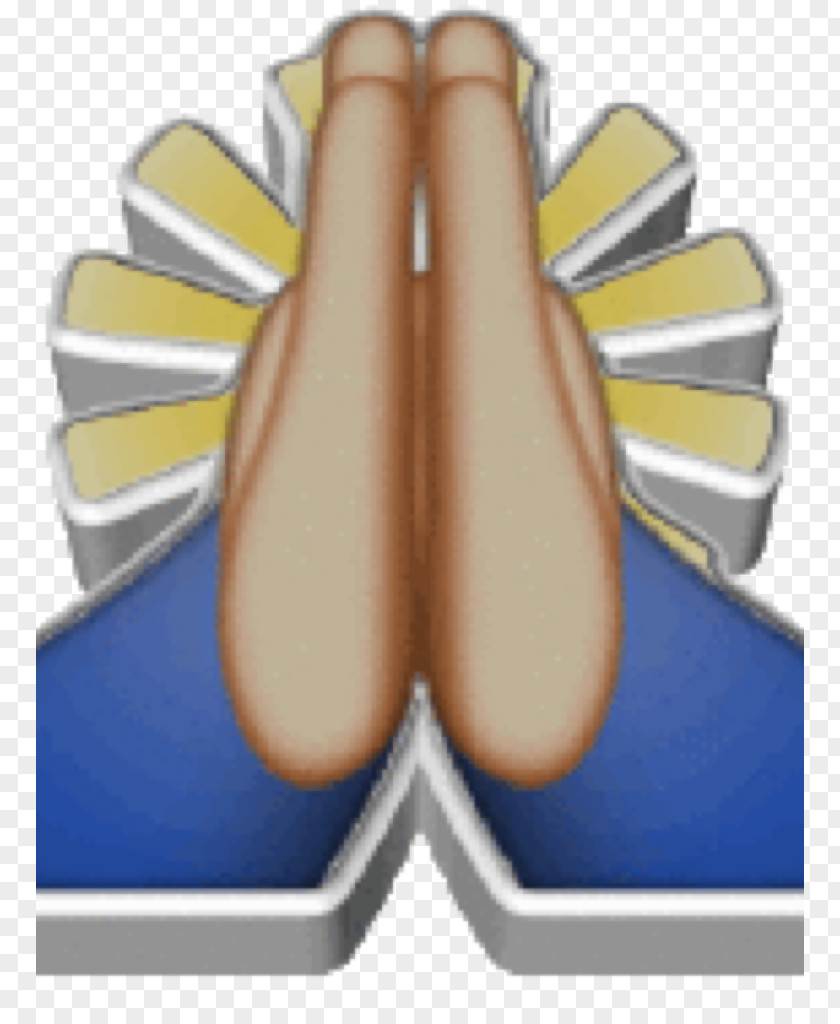 Emoji Praying Hands Prayer Emoticon Clip Art PNG