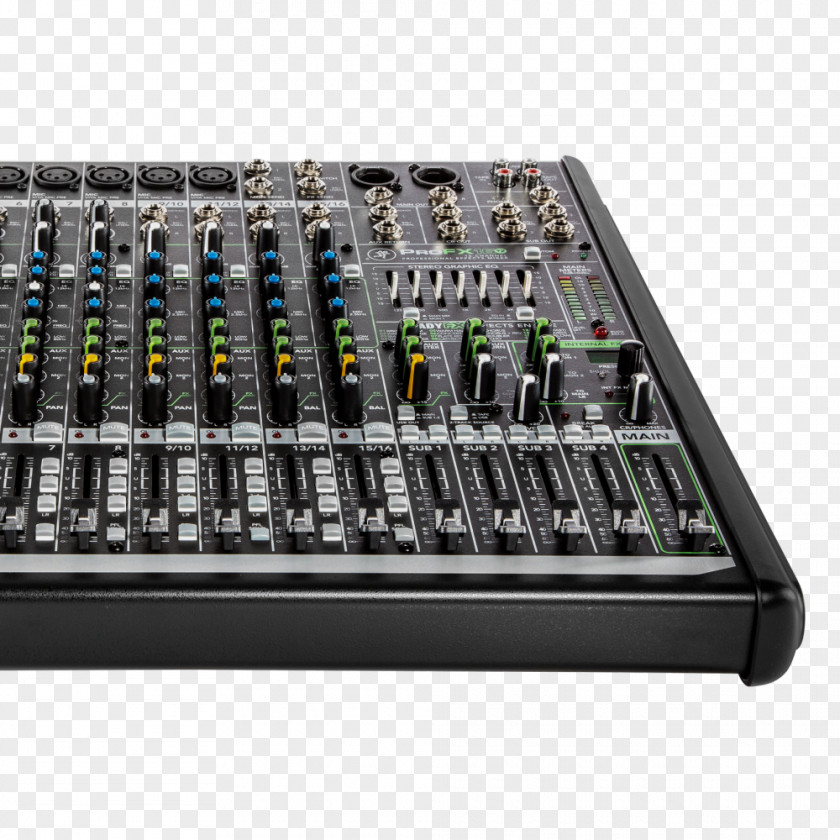 Mackie ProFX22v2 ProFX16v2 Audio Mixers PNG