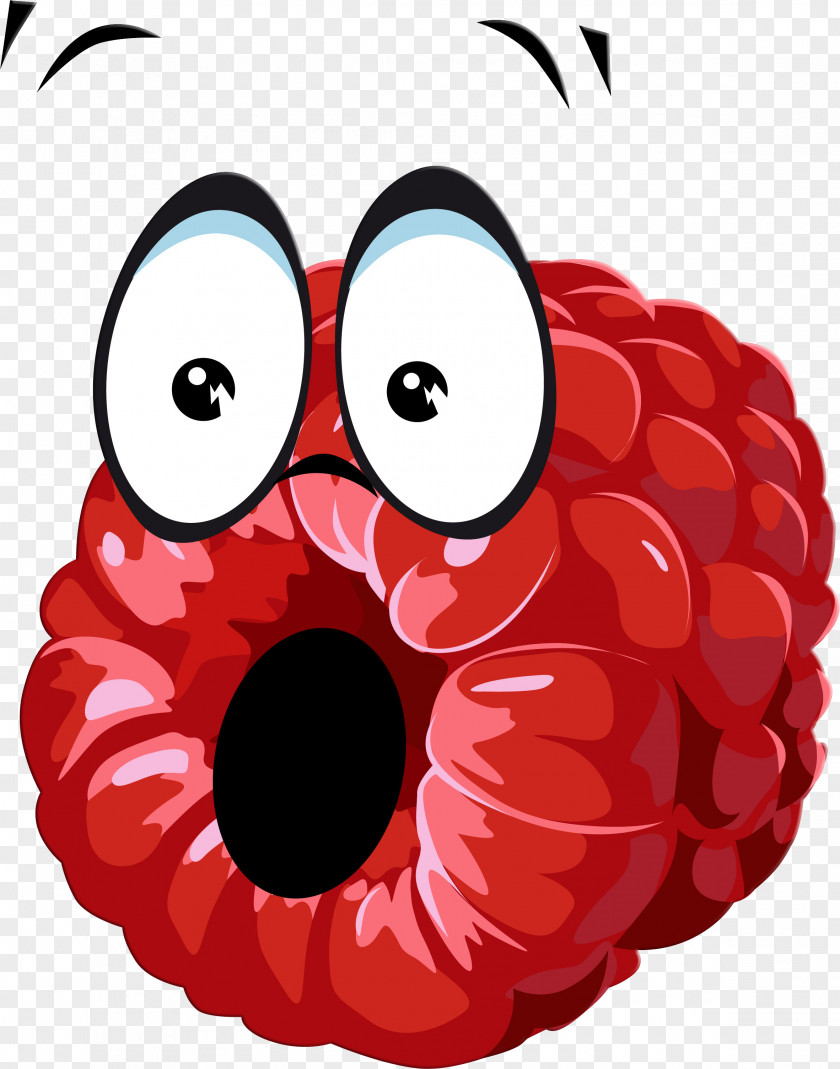 Raspberry Cartoon Clip Art PNG