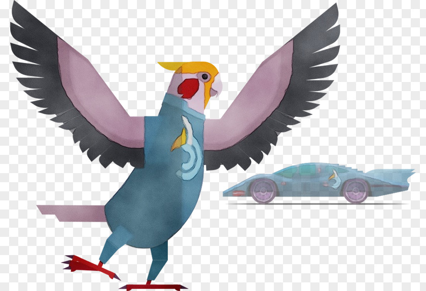 Bird Cartoon Animation Beak Wing PNG