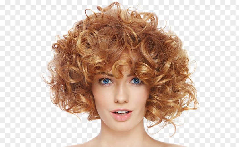Curly Hair Iron Comb Roller Hairstyle PNG