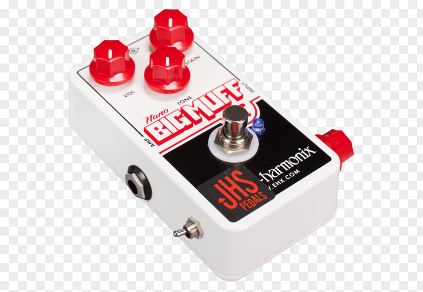 Jhs Electro-Harmonix Nano Big Muff Pi Effects Processors & Pedals Distortion PNG