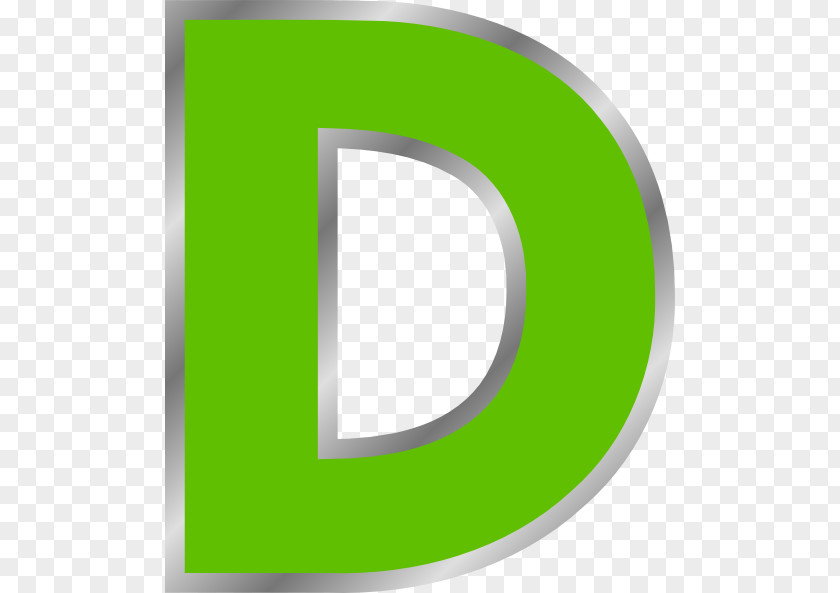 Letter D Logo Brand Font PNG