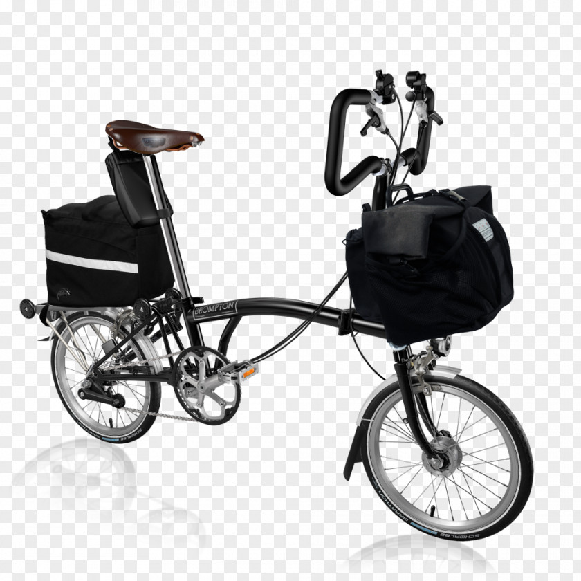 Bicycle Brompton Folding Roadster Freight PNG