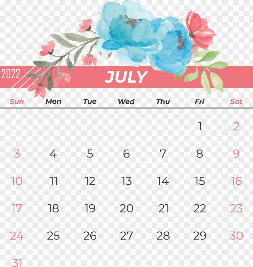 Calendar Font Petal Meter PNG