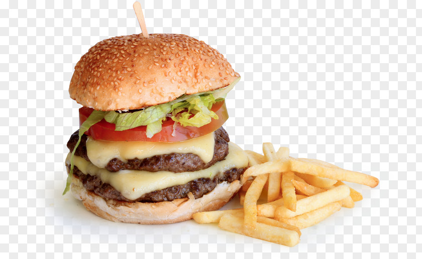 Junk Food French Fries Hamburger Cheeseburger Whopper Buffalo Burger PNG