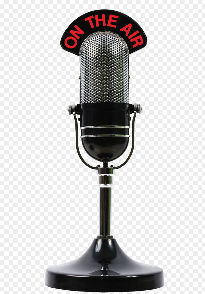 Microphone Golden Age Of Radio Antique Broadcasting PNG