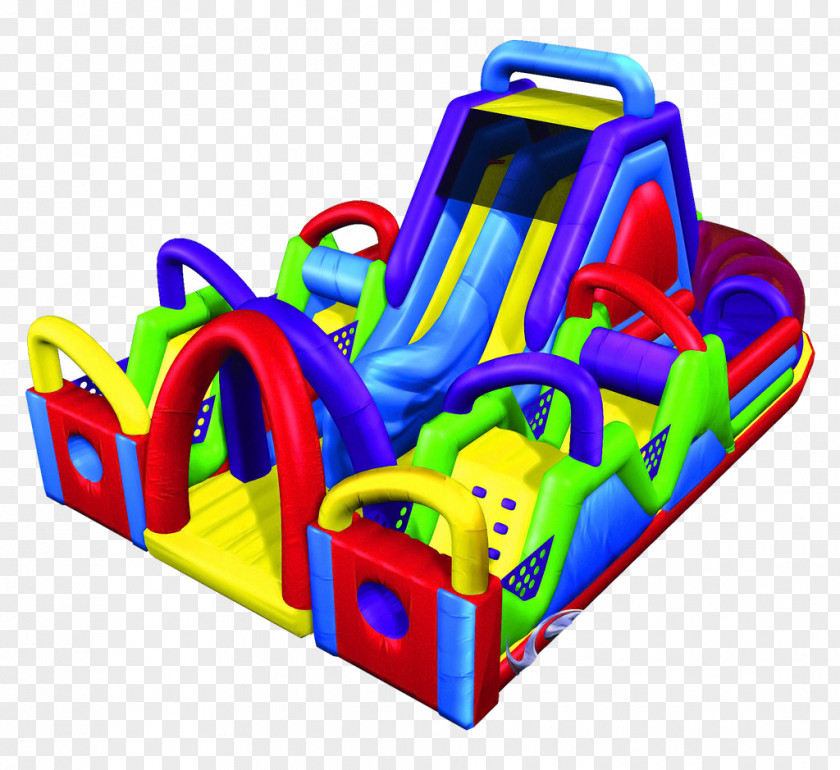 Obstacle Course Inflatable Bouncers Chicago Jumping PNG