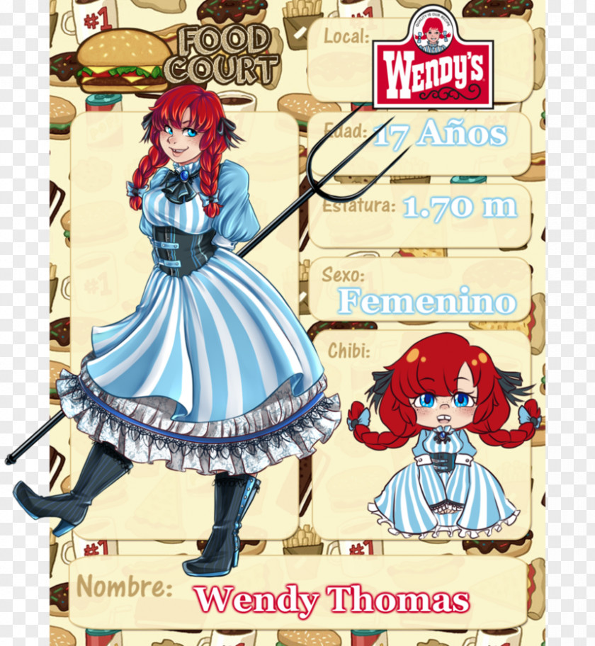 Old-fashioned Costume Design Cartoon Illustration Wendy's Company PNG