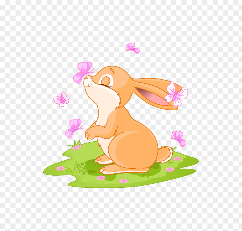 Rabbit Easter Bunny Hare Sticker PNG