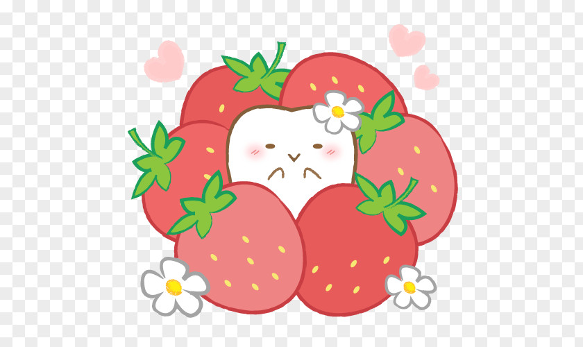 Strawberry Dentist Tooth 歯科 PNG