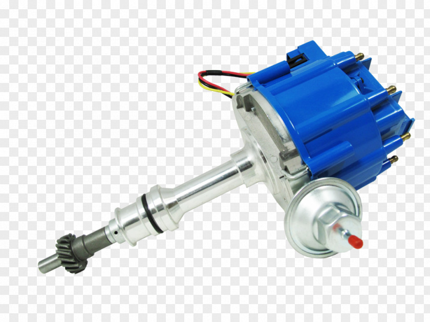 Car High Energy Ignition Cylinder Distributor V8 Engine PNG