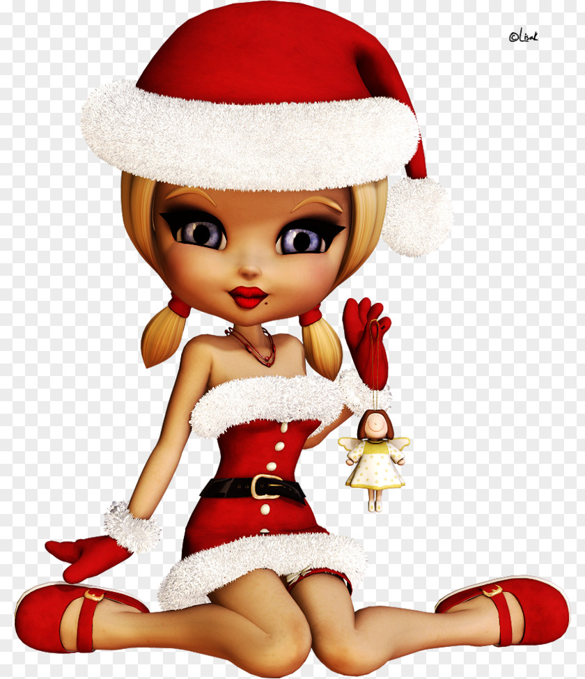 Christmas Cookie Elf Doll Child PNG