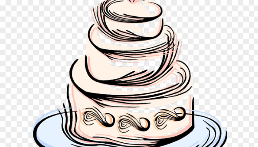 Cuisine Stack Cake Cartoon Birthday PNG
