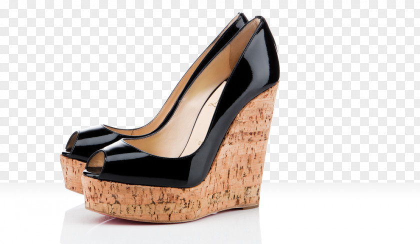 Louboutin Sandal High-heeled Footwear Wedge Shoe Boot PNG