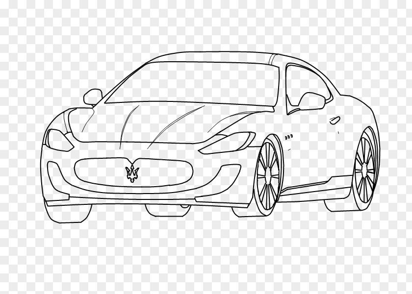 Maserati GranTurismo Sports Car Door PNG