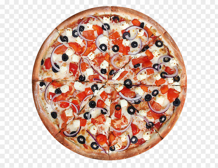 Pizza Sicilian Pepperoni Delivery PNG