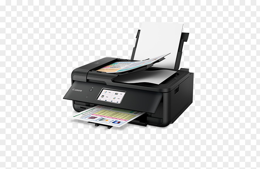 Printer Canon Inkjet Printing Multi-function Image Scanner PNG