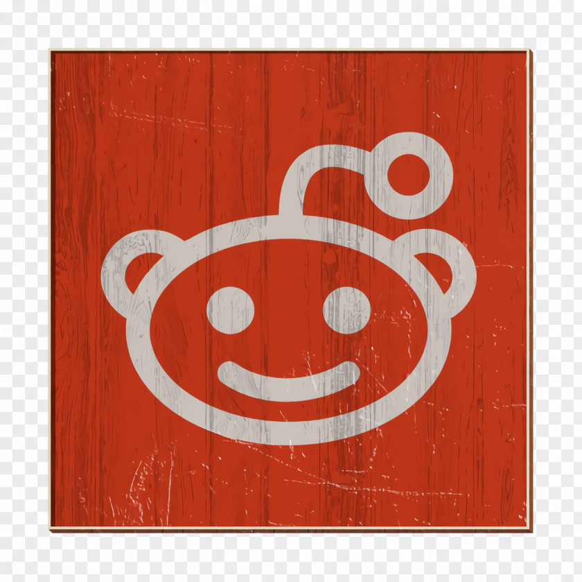 Rectangle Smiley Social Media Icon PNG