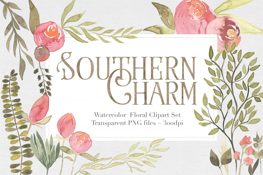 Southern Food Cliparts Flower Cuisine Of The United States Floral Design Clip Art PNG