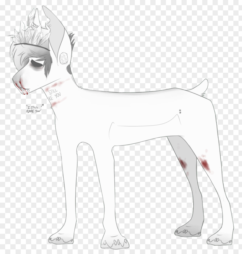 Cat Whiskers Dog Breed Line Art PNG