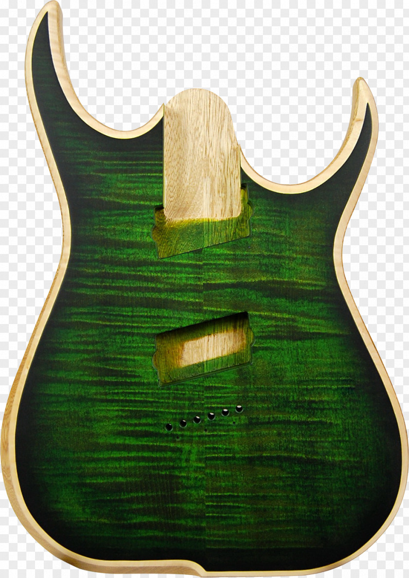 Electric Guitar Acoustic-electric Flame Maple Bass PNG