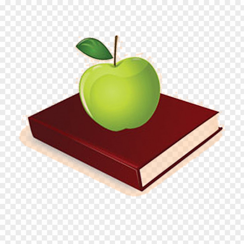 Green Apple Books Element PNG