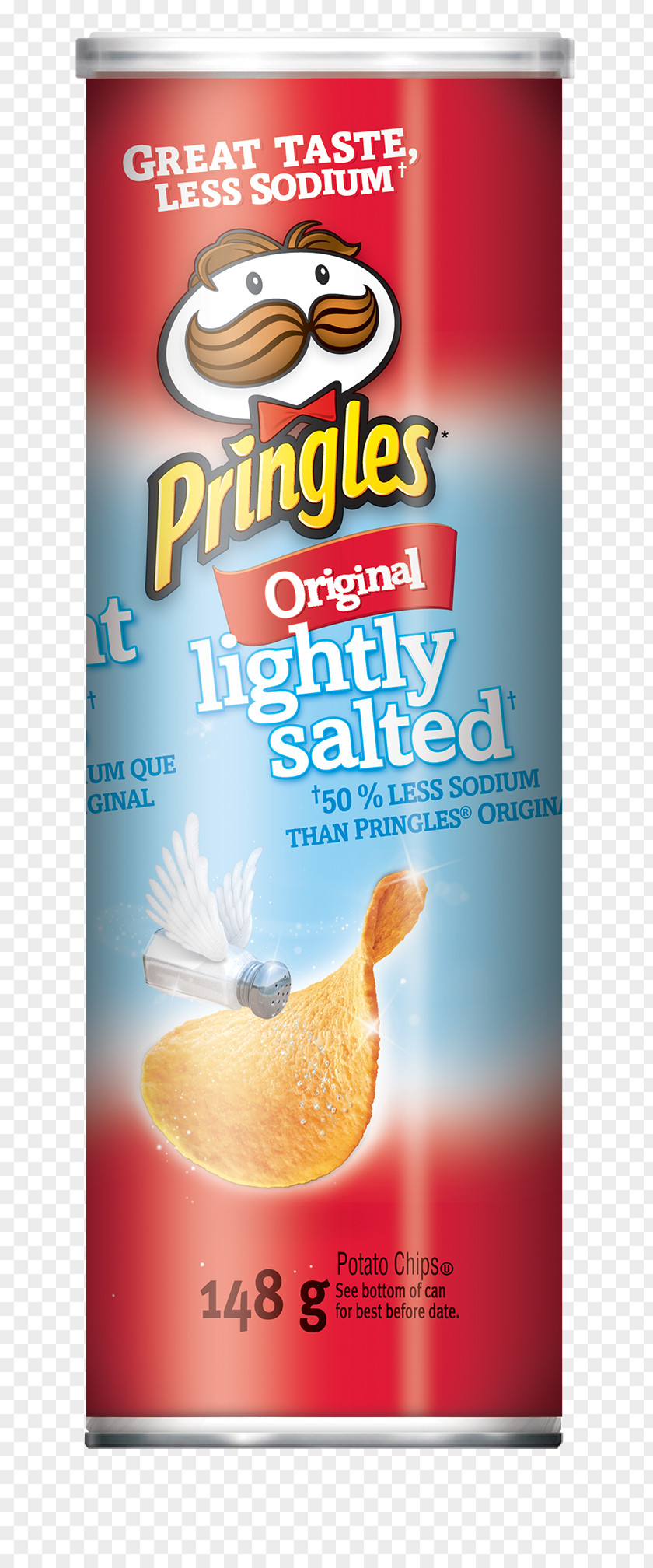 Junk Food Pringles Flavor Salt Potato Chip PNG