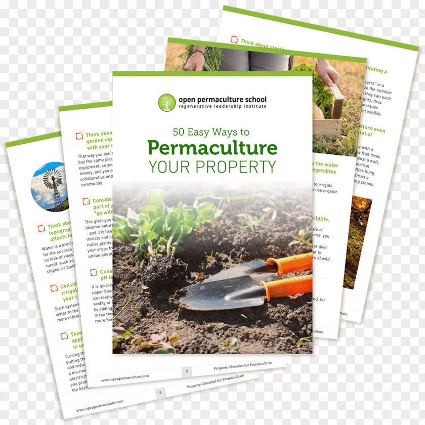 Permaculture Product Brochure PNG
