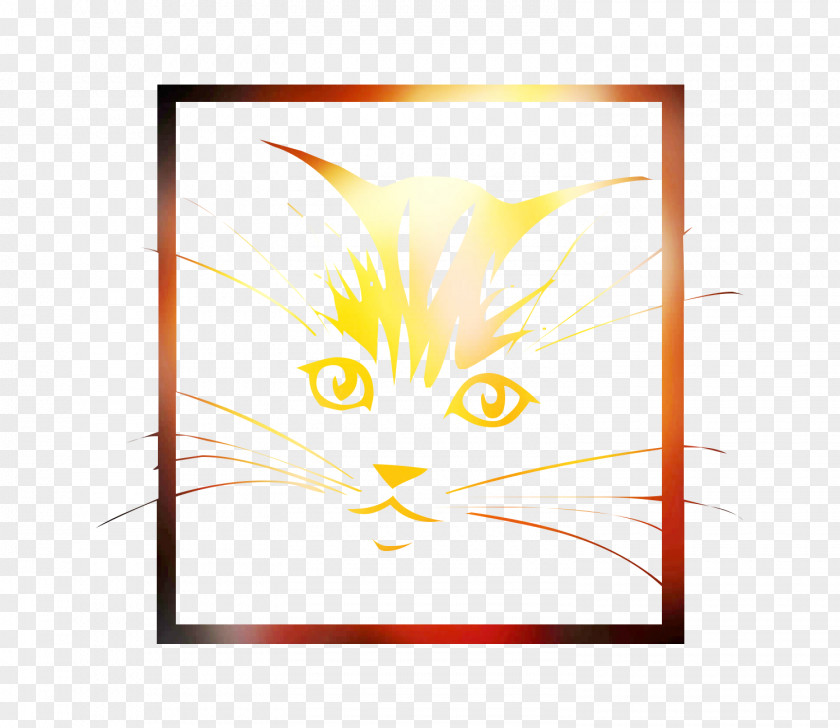 Whiskers Kitten Tabby Cat Illustration PNG
