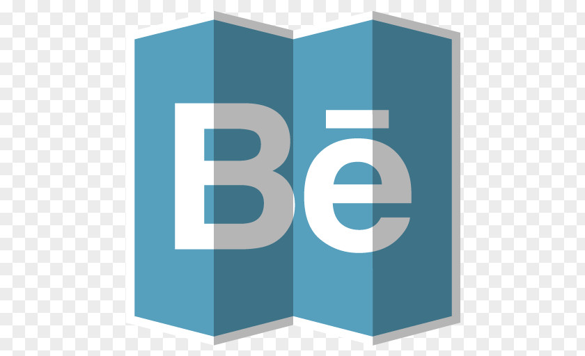 Behance Folded Icon App Store Envato PNG