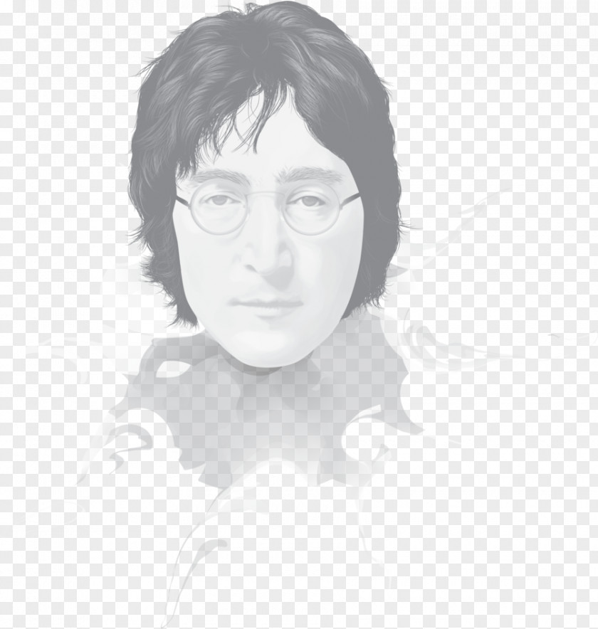 John Lennon Nose Drawing Cheek Sketch PNG