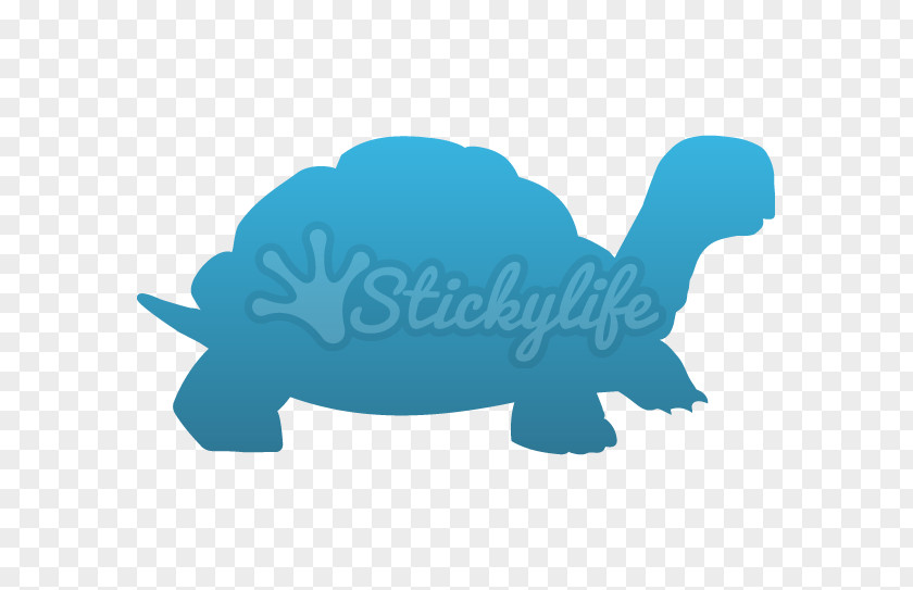 Sea Turtle Illustration Decal Image PNG