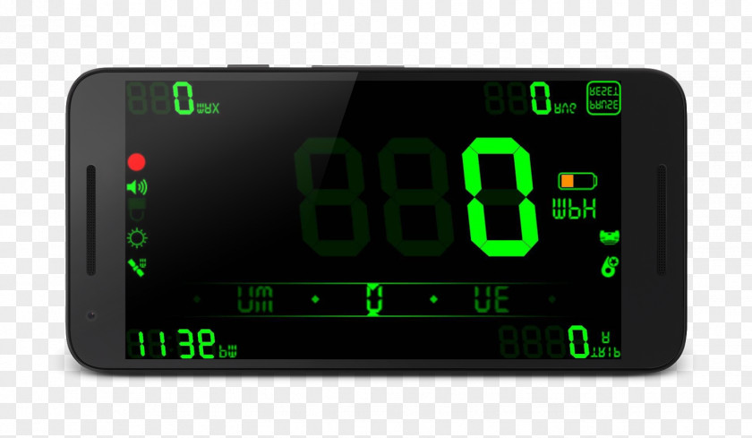 Speedometer Android Lumino City Head-up Display PNG