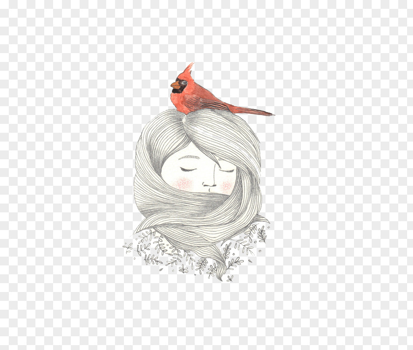 Women Talking Head Drawing Woman Illustration PNG