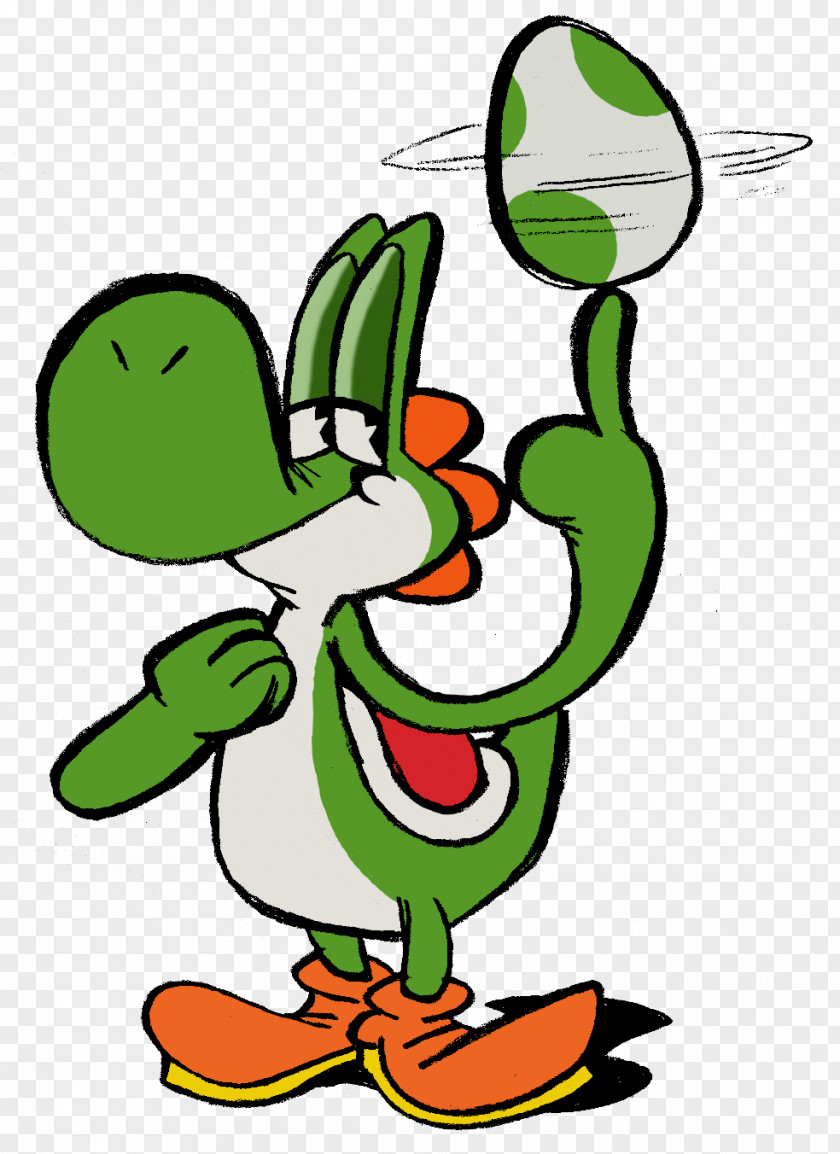 Yoshi Mario & Super World 2: Yoshi's Island Art Sketch PNG