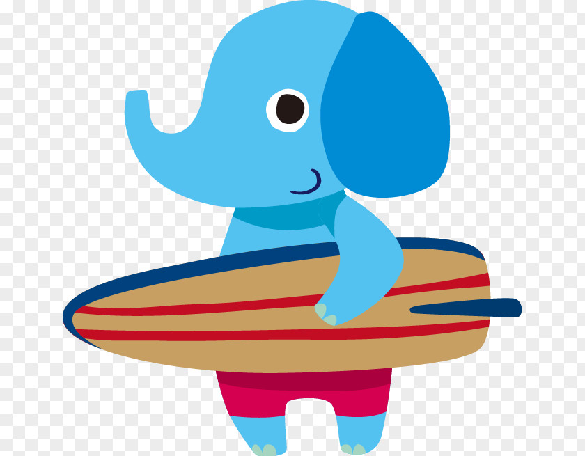 Blue Cartoon Elephant Pattern Royalty-free Photography Illustration PNG